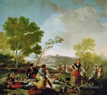  goya - Picknick am Ufer des Manzanares Francisco de Goya